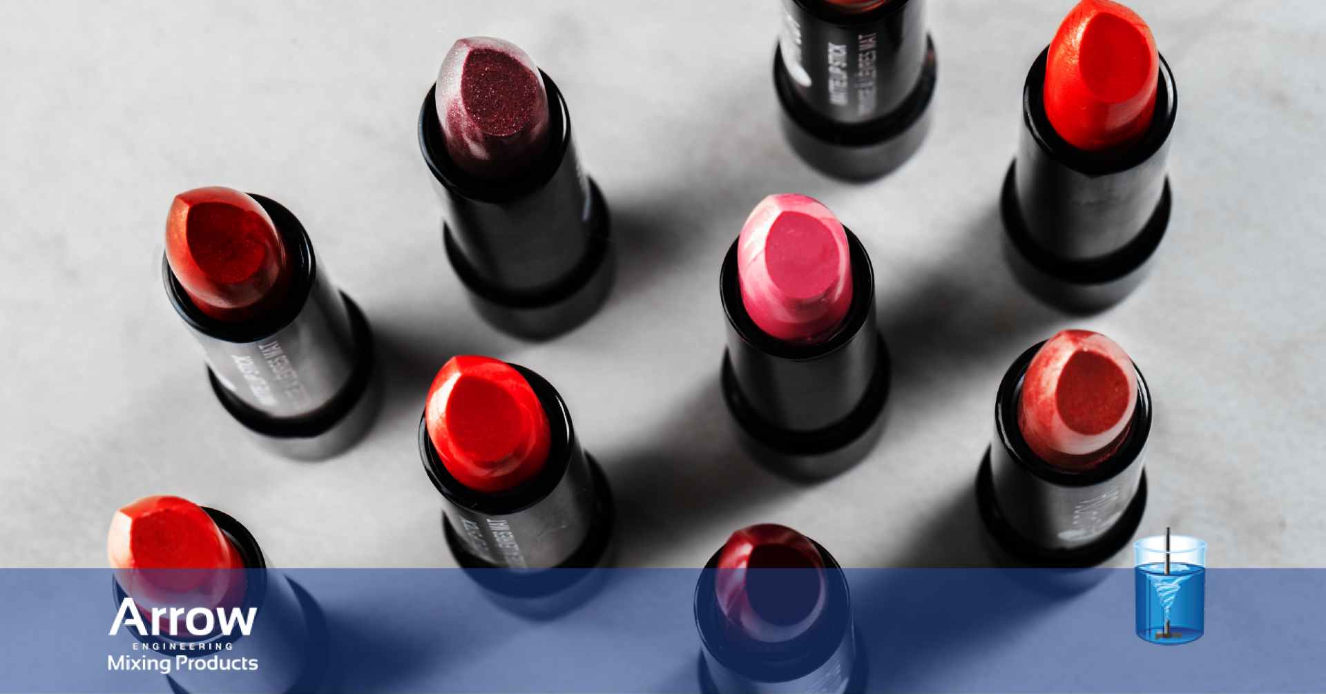 Why Lipstick Manufacturers Need Cosmetic Mixers Arrow Mixing