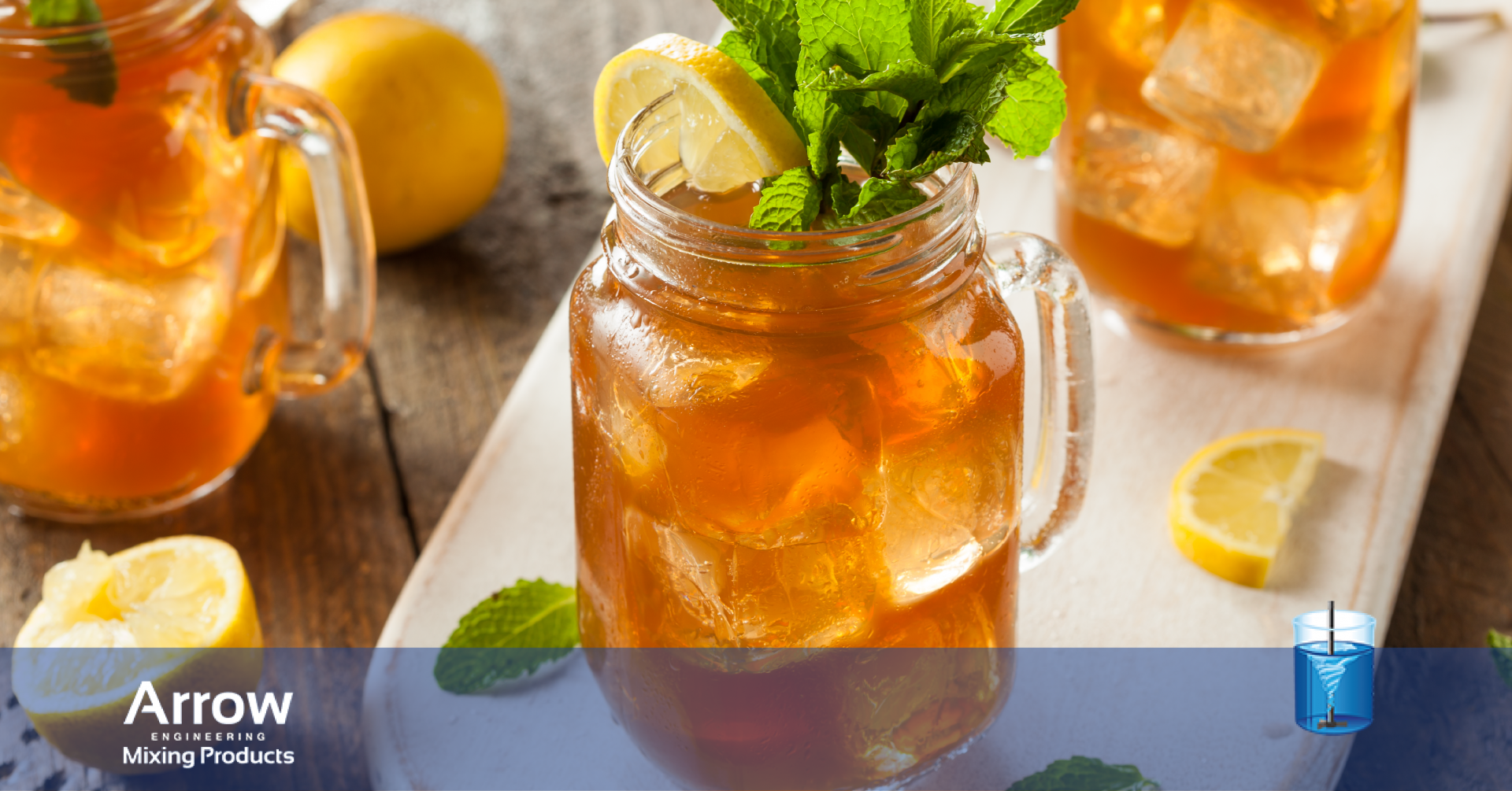 How Electric Mixers are Used in the Iced Tea Industry